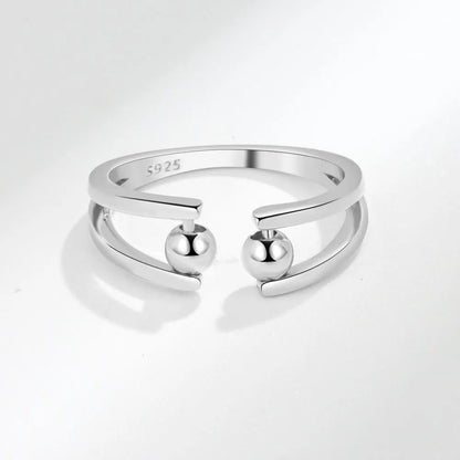 SMJEL Anti Stress Anxiety Ring Fidget Spinner Rings Adjustable for Women Rotating Freely Spinning Accessories Jewelry Gifts - ZOOMNSTORE