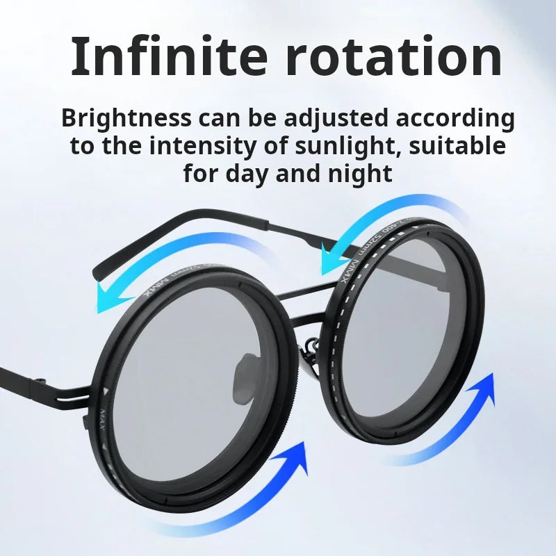 Adjustable Fishing Sunglasses – Polarized ND Filter Glasses With UV Protection Case - ZOOMNSTORE