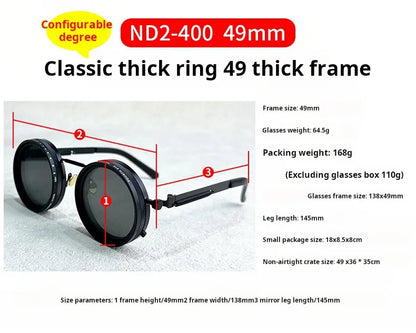 Adjustable Fishing Sunglasses – Polarized ND Filter Glasses With UV Protection Case - ZOOMNSTORE