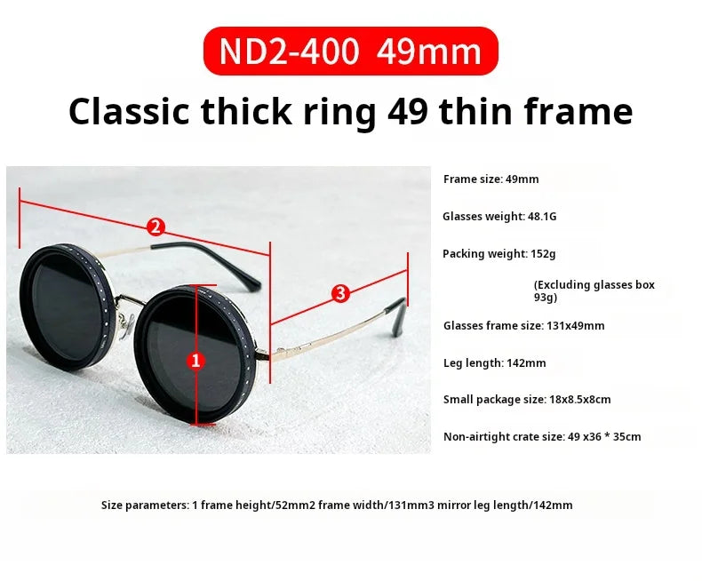 Adjustable Fishing Sunglasses – Polarized ND Filter Glasses With UV Protection Case - ZOOMNSTORE