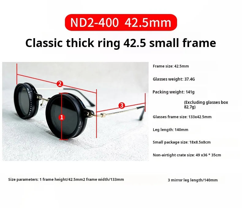 Adjustable Fishing Sunglasses – Polarized ND Filter Glasses With UV Protection Case - ZOOMNSTORE