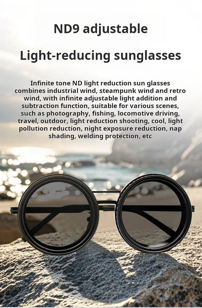 Adjustable Fishing Sunglasses – Polarized ND Filter Glasses With UV Protection Case - ZOOMNSTORE