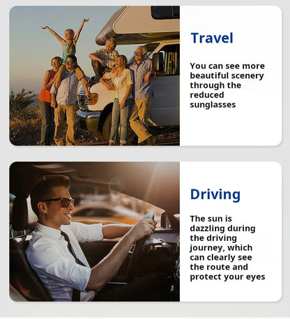 Adjustable Fishing Sunglasses – Polarized ND Filter Glasses With UV Protection Case - ZOOMNSTORE