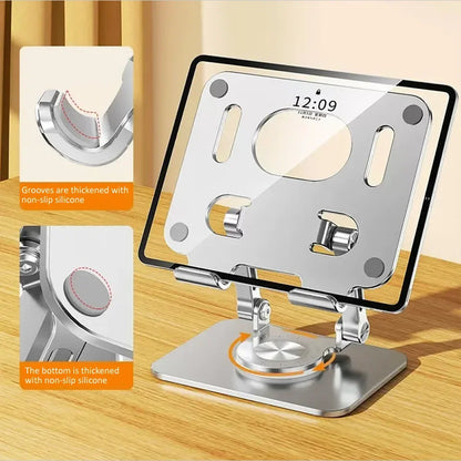 Adjustable Tablet Stand - 360 Degree Rotation Foldable Tablet Holder for iPad Pro & Mini - ZOOMNSTORE