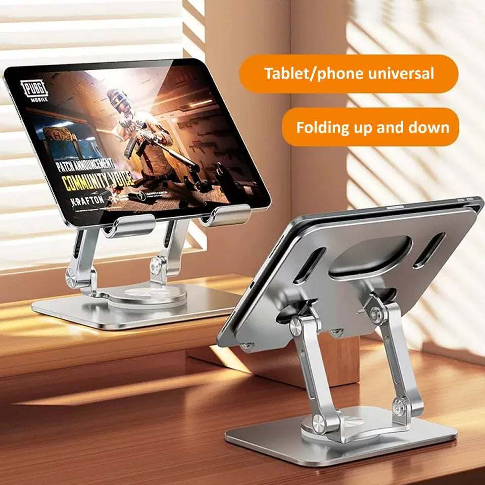 Adjustable Tablet Stand - 360 Degree Rotation Foldable Tablet Holder for iPad Pro & Mini - ZOOMNSTORE