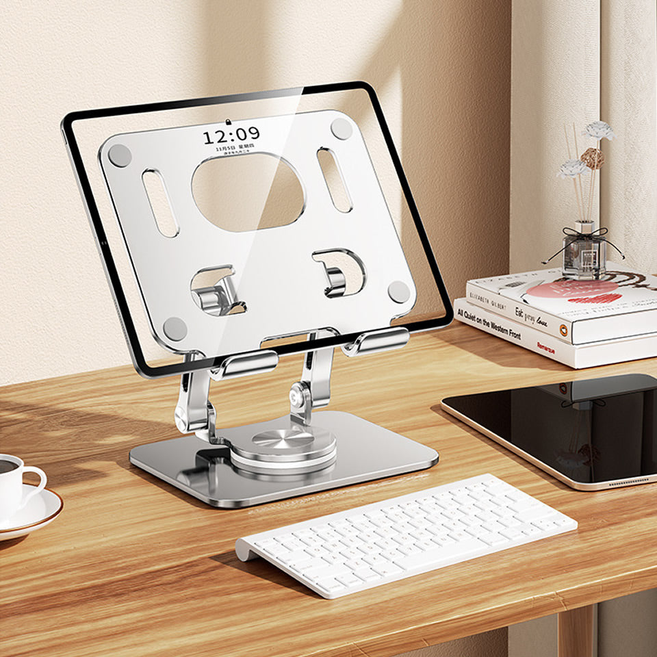 Adjustable Tablet Stand - 360 Degree Rotation Foldable Tablet Holder for iPad Pro & Mini - ZOOMNSTORE