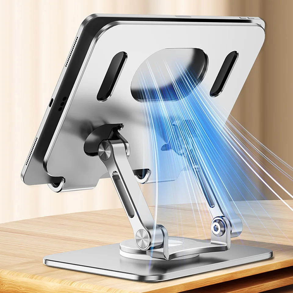 Adjustable Tablet Stand - 360 Degree Rotation Foldable Tablet Holder for iPad Pro & Mini - ZOOMNSTORE