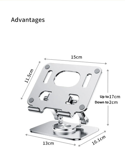 Adjustable Tablet Stand - 360 Degree Rotation Foldable Tablet Holder for iPad Pro & Mini - ZOOMNSTORE