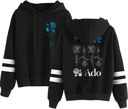 Ado Hibana World Tour 2025 merch hoodies Printed cosplay game hoodies sweatshirts unisex sweatshirt long Sleeve pullovers - ZOOMNSTORE