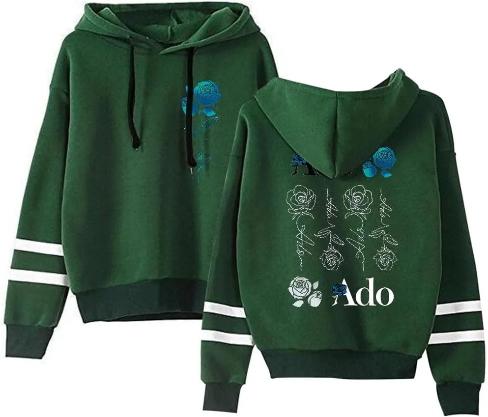 Ado Hibana World Tour 2025 merch hoodies Printed cosplay game hoodies sweatshirts unisex sweatshirt long Sleeve pullovers - ZOOMNSTORE