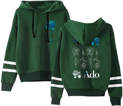 Ado Hibana World Tour 2025 merch hoodies Printed cosplay game hoodies sweatshirts unisex sweatshirt long Sleeve pullovers - ZOOMNSTORE
