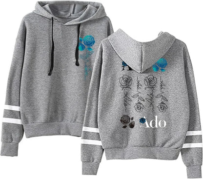 Ado Hibana World Tour 2025 merch hoodies Printed cosplay game hoodies sweatshirts unisex sweatshirt long Sleeve pullovers - ZOOMNSTORE