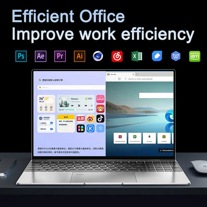 Ultra Slim Laptop 15.6 Inch i7 32GB RAM 2TB SSD Windows 11 Pro - Backlit Keyboard