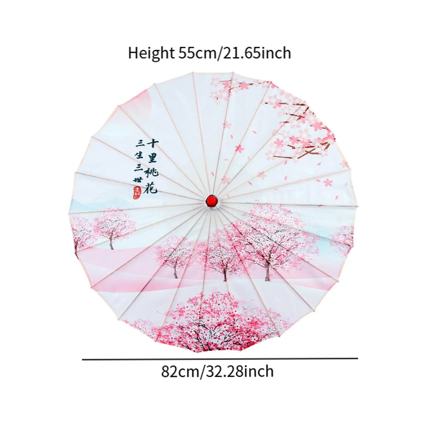 Chinese Oiled Paper Umbrella Japanese Women Decorative Umbrella for Costumes Photography Bridesmaids Party Scenery