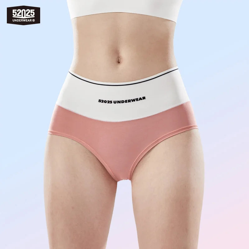 52025 Women's High-Waist & Mid-Waist Briefs – Ultra-Soft Modal Panties with Gentle Shaping, Silky Feel and Barely-There Comfort