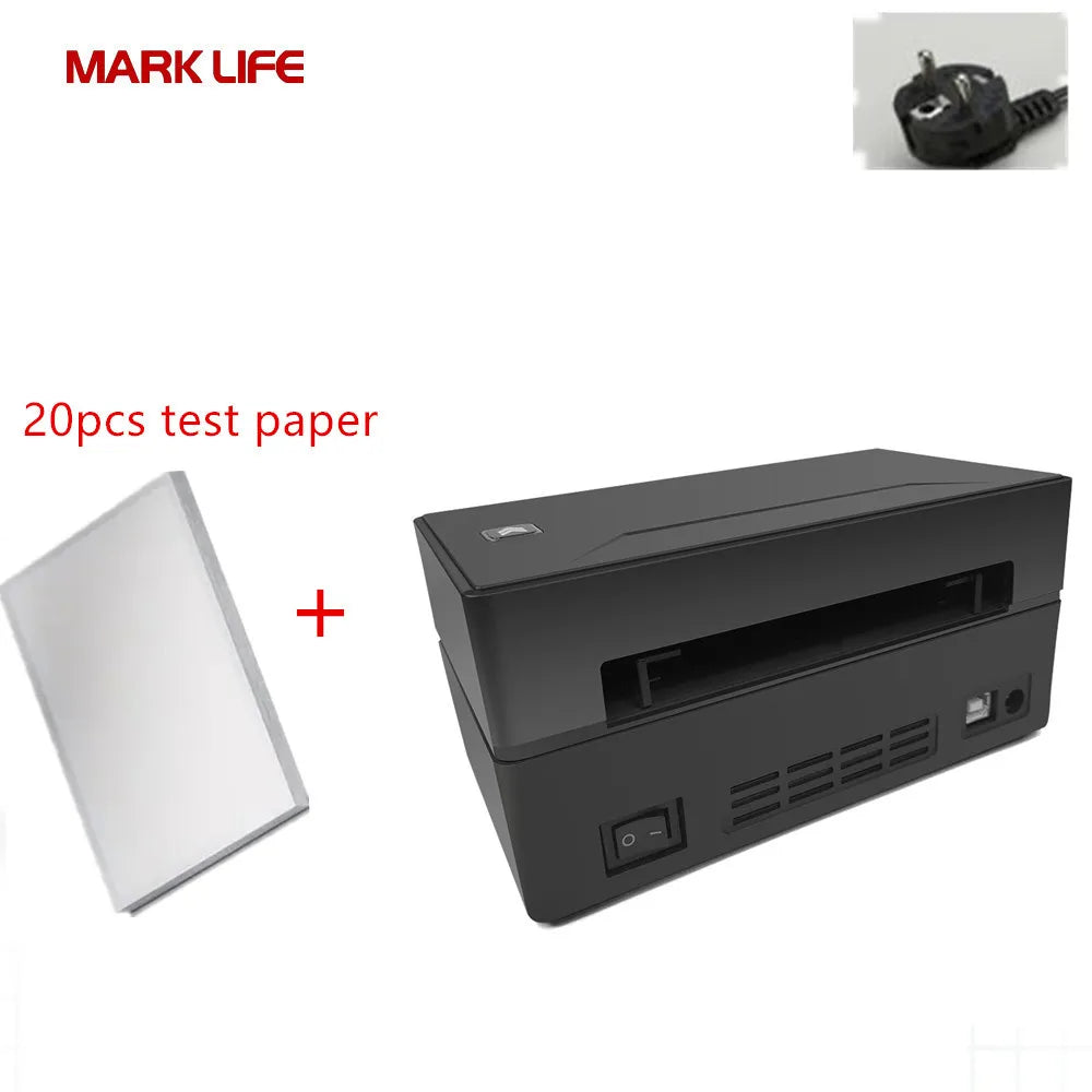 Marklife D100 Thermal Shipping Label Printer Compatible With PC And Smartphone Shipping Labels Barcode Label Thanks Labels Jar