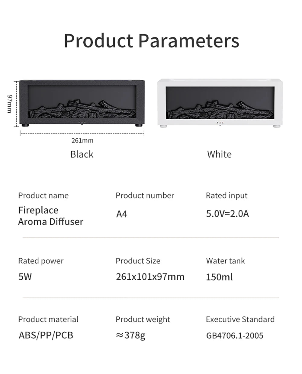 Air Humidifier Essential Oil Diffuser Flame Aroma Humidifier Home Room Fragrance Diffuser with Night Light Aromatherapy Diffuser - ZOOMNSTORE