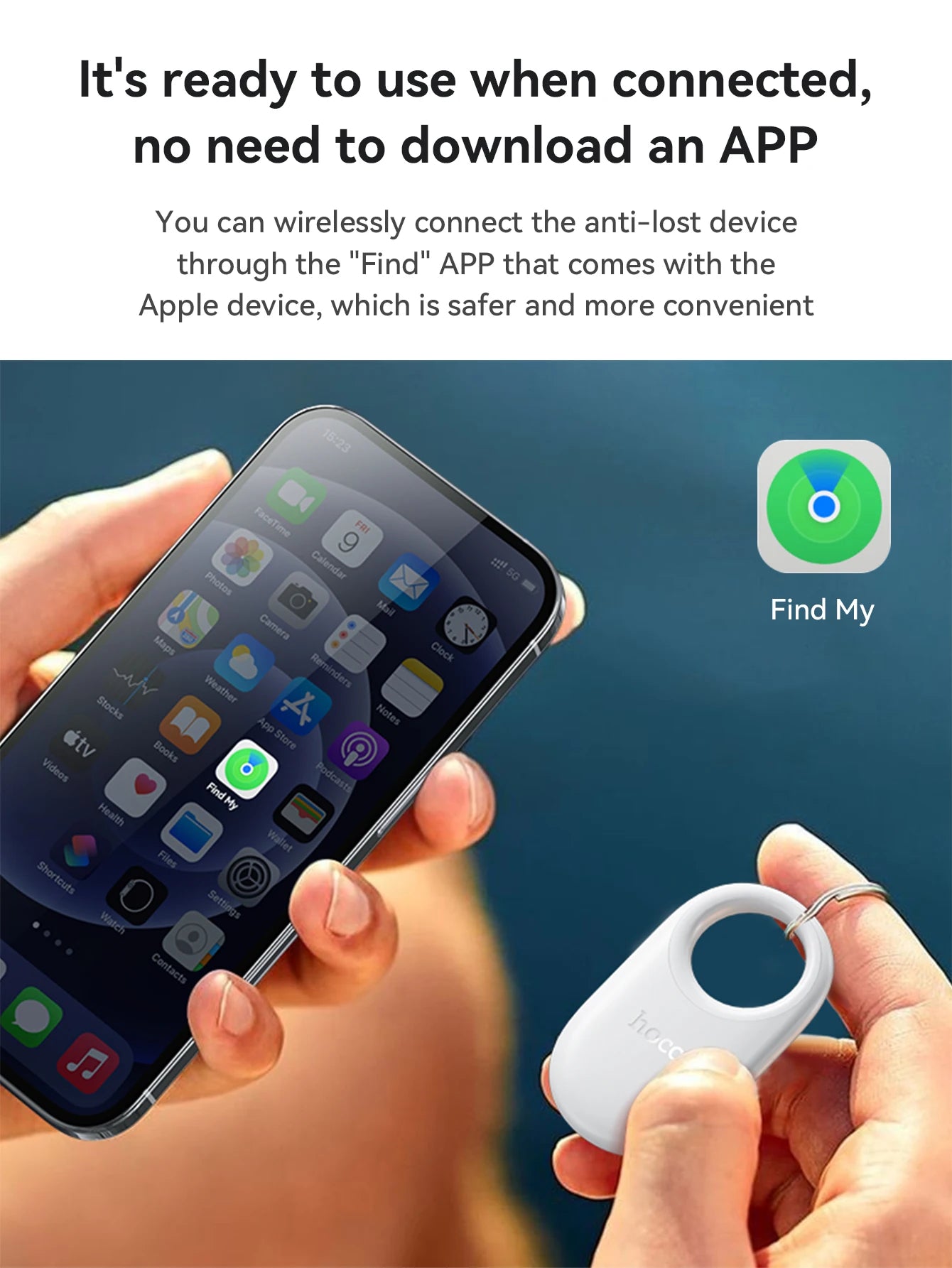 Airtag GPS Pet Tracker - Smart Anti-Lost Device for Dogs Keys and Kids - ZOOMNSTORE