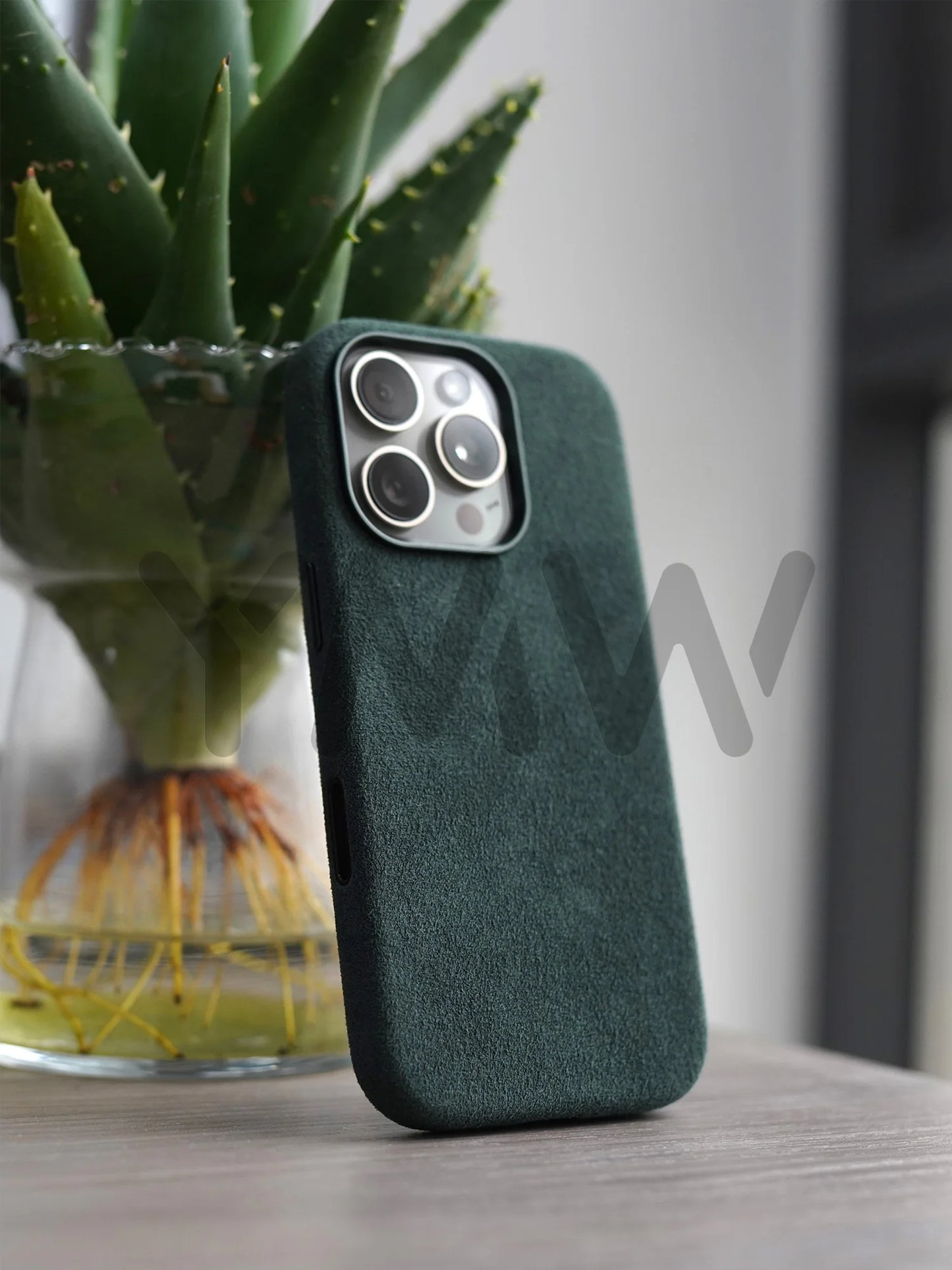 Luxury Magnetic Alcantara Case for iPhone 17161514 Pro Max - Suede Leather Supercar Design - ZOOMNSTORE