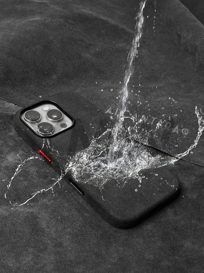 Luxury Magnetic Alcantara Case for iPhone 17161514 Pro Max - Suede Leather Supercar Design - ZOOMNSTORE