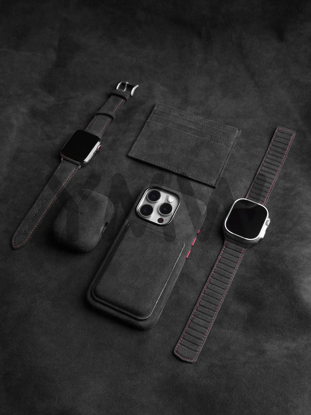 Luxury Magnetic Alcantara Case for iPhone 17161514 Pro Max - Suede Leather Supercar Design - ZOOMNSTORE