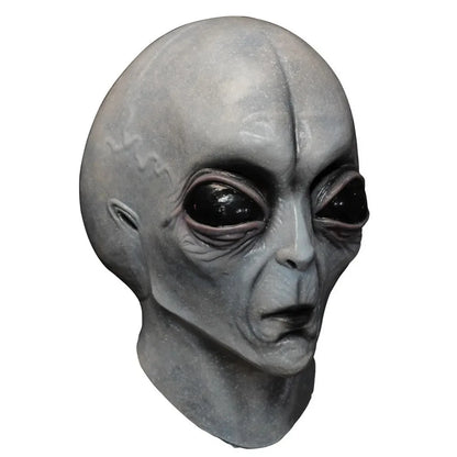 Halloween Alien Mask Cosplay Horror UFO Skull Latex Masks Helmet Carnival Dress Up Party Costume Props - ZOOMNSTORE