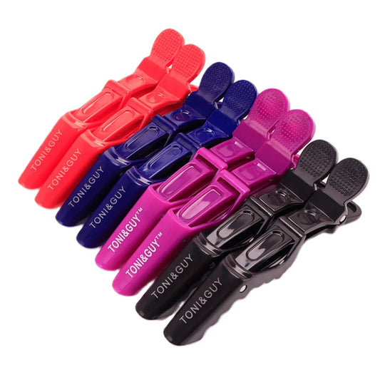 Alligator Hair Clip - 6PCS Professional Hairdressing Clamps & Plastic Hair Claw Set - ZOOMNSTORE