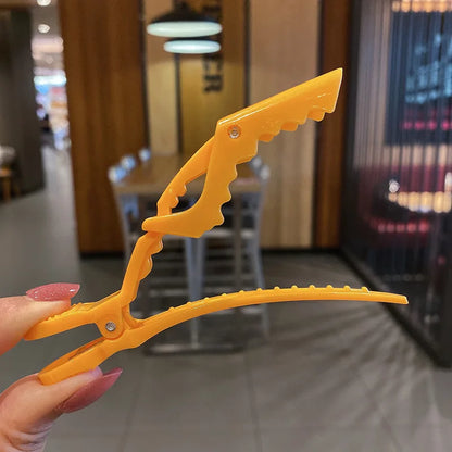 Alligator Hair Clips – Colorful Hair Clip Clamps Set | Professional Salon Hairpins - ZOOMNSTORE