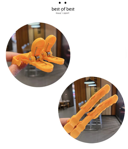 Alligator Hair Clips – Colorful Hair Clip Clamps Set | Professional Salon Hairpins - ZOOMNSTORE