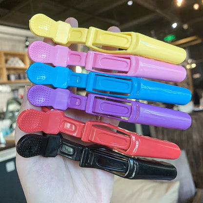 Alligator Hair Clips – Colorful Hair Clip Clamps Set | Professional Salon Hairpins - ZOOMNSTORE
