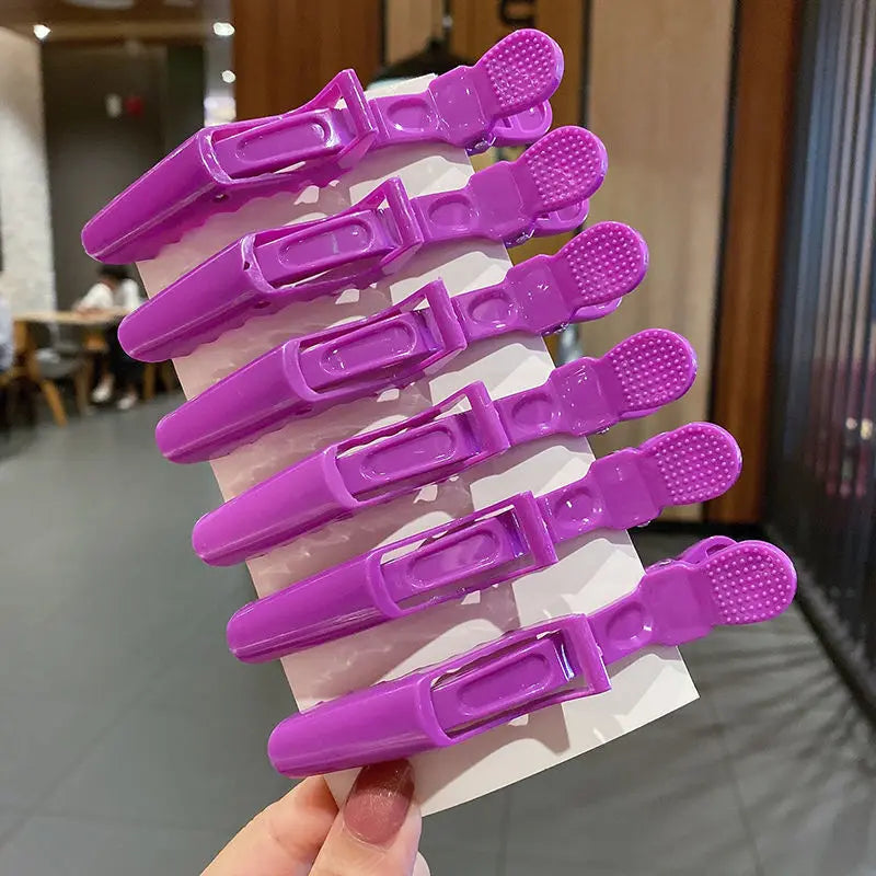 Alligator Hair Clips – Colorful Hair Clip Clamps Set | Professional Salon Hairpins - ZOOMNSTORE