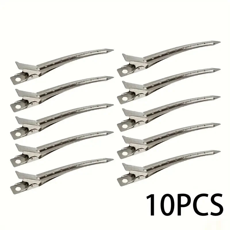 Alligator Hair Clips – Metal Duck Bill Salon Sectioning Clips for Women Styling - ZOOMNSTORE