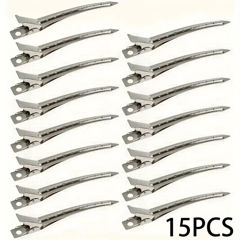Alligator Hair Clips – Metal Duck Bill Salon Sectioning Clips for Women Styling - ZOOMNSTORE