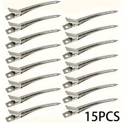 Alligator Hair Clips – Metal Duck Bill Salon Sectioning Clips for Women Styling - ZOOMNSTORE