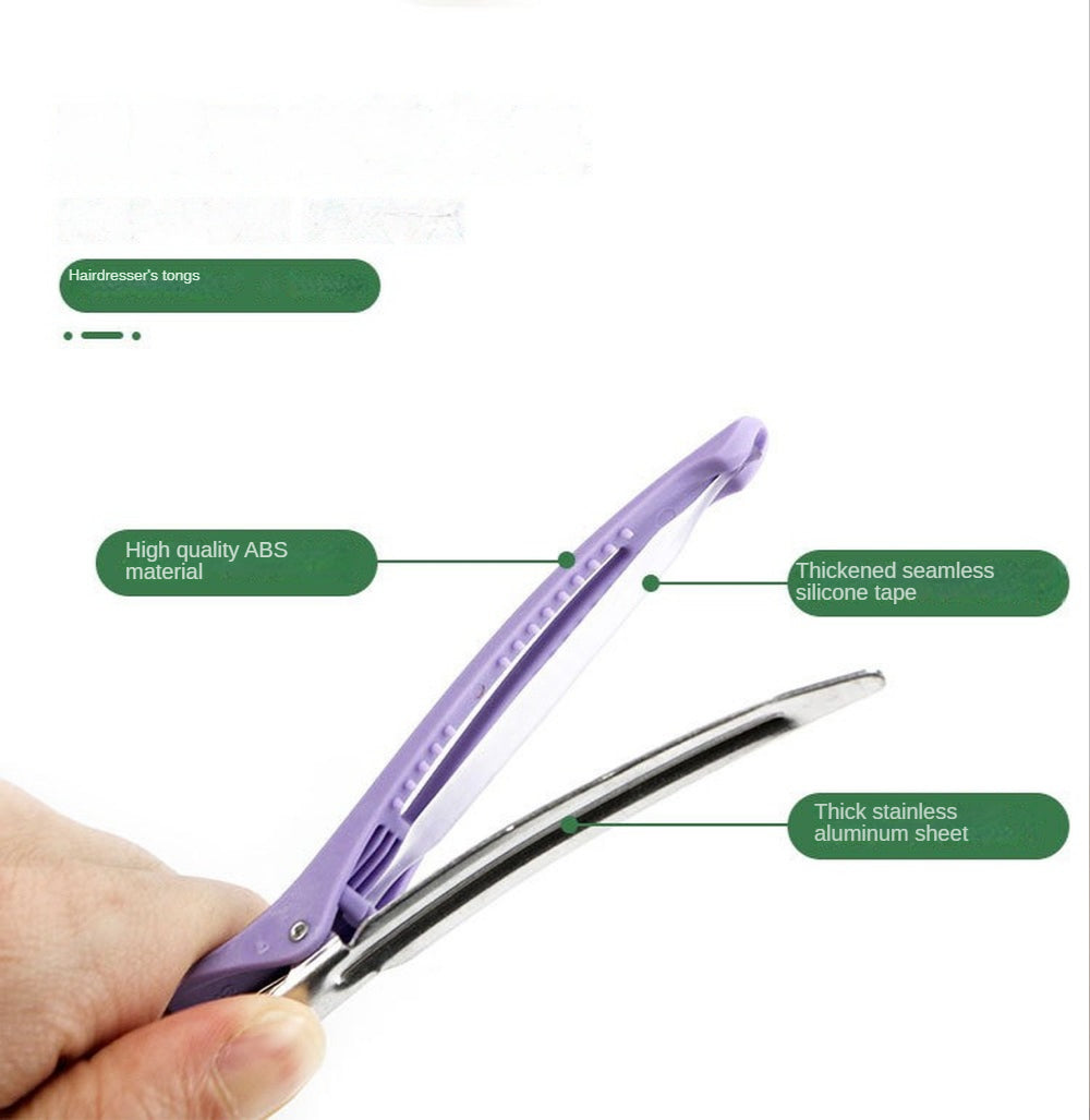 Alligator Hair Clips | Barber Hair Clips & Hairdressing Clip Set | Lightweight Durable - ZOOMNSTORE