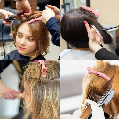 Alligator Hair Clips | Barber Hair Clips & Hairdressing Clip Set | Lightweight Durable - ZOOMNSTORE