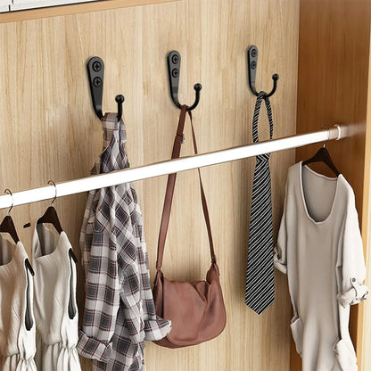 Alloy Wall-Mounted Coat Hooks - 40 Set Metal Organizer for Kitchen  Bathroom - ZOOMNSTORE