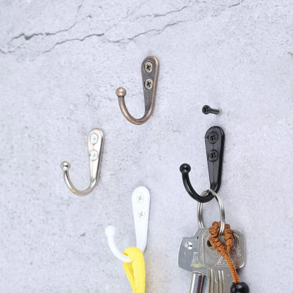 Alloy Wall-Mounted Coat Hooks - 40 Set Metal Organizer for Kitchen  Bathroom - ZOOMNSTORE