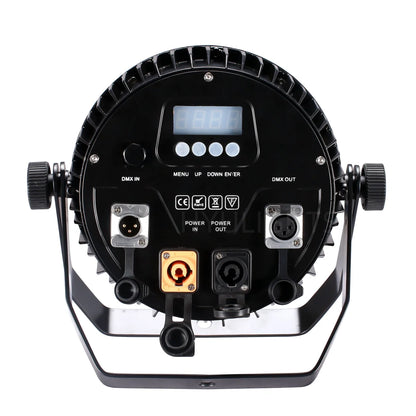 Aluminum IP65 Waterproof 18x18W RGBWAUV LED Par Light - DMX512 Stage DJ Disco Wash Light - ZOOMNSTORE