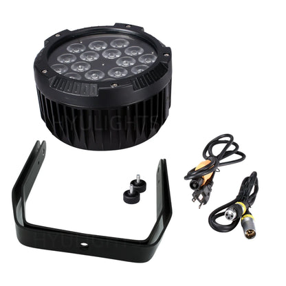 Aluminum IP65 Waterproof 18x18W RGBWAUV LED Par Light - DMX512 Stage DJ Disco Wash Light - ZOOMNSTORE