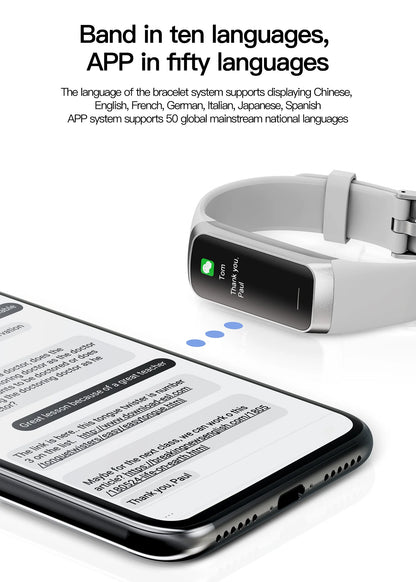 Amoled Smart Watch – Fitness Activity Tracker with Square AMOLED Screen | IP67 Waterproof - ZOOMNSTORE