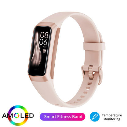 Amoled Smart Watch – Fitness Activity Tracker with Square AMOLED Screen | IP67 Waterproof - ZOOMNSTORE