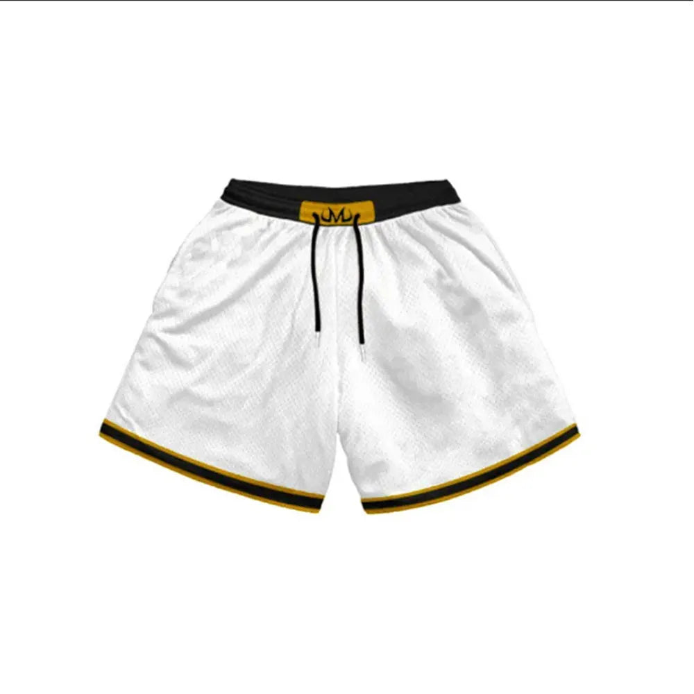Anime Gym 2-in-1 Shorts - Quick Dry Breathable Performance Workout Shorts for Men - ZOOMNSTORE