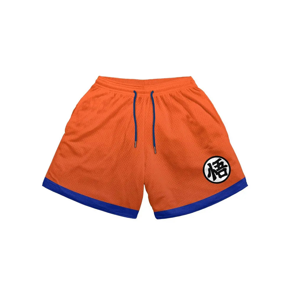 Anime Gym 2-in-1 Shorts - Quick Dry Breathable Performance Workout Shorts for Men - ZOOMNSTORE