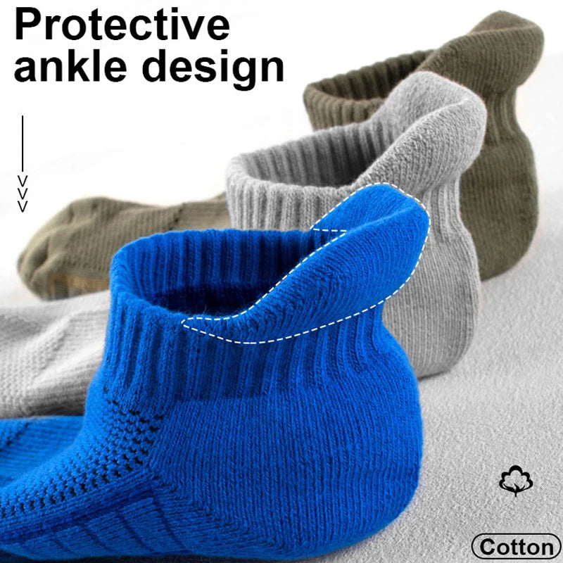 Ankle Socks Men Women - 10 Pairs Breathable Cotton Mesh Running Socks for Summer - ZOOMNSTORE