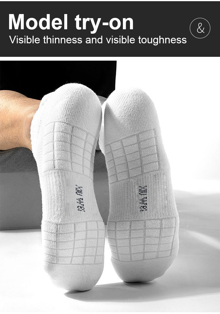 Ankle Socks Men Women - 10 Pairs Breathable Cotton Mesh Running Socks for Summer - ZOOMNSTORE