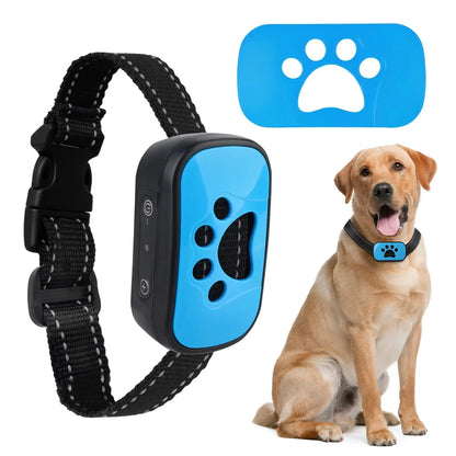 Anti Barking Dog Collar - Ultrasonic Rechargeable Bark Deterrent Device With Vibration Control - ZOOMNSTORE