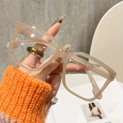 Anti Blue Light Glasses – 1/4PCS Transparent Light Frame Square Optical Eyewear - ZOOMNSTORE