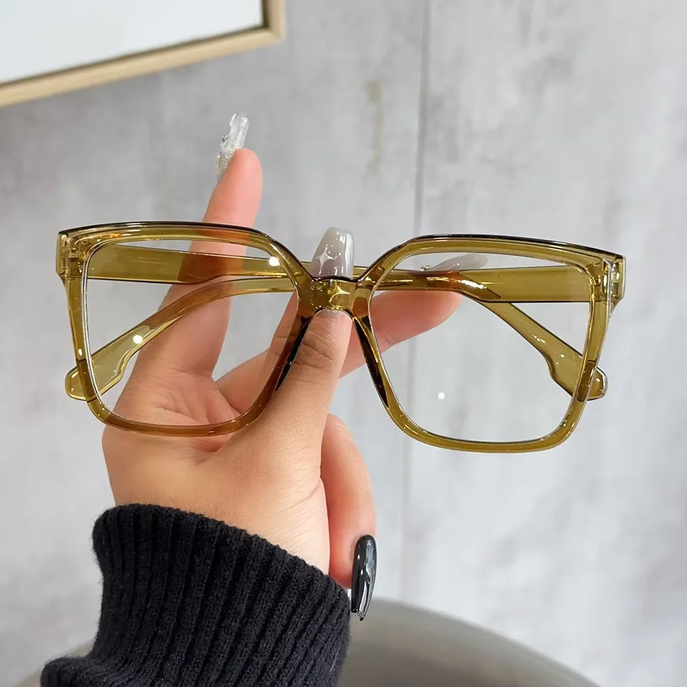 Anti Blue Light Glasses – 1/4PCS Transparent Light Frame Square Optical Eyewear - ZOOMNSTORE