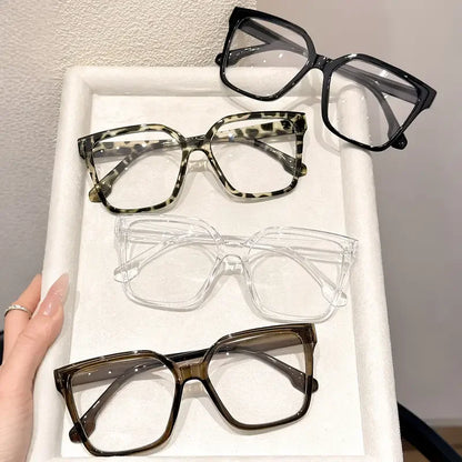 Anti Blue Light Glasses – 1/4PCS Transparent Light Frame Square Optical Eyewear - ZOOMNSTORE
